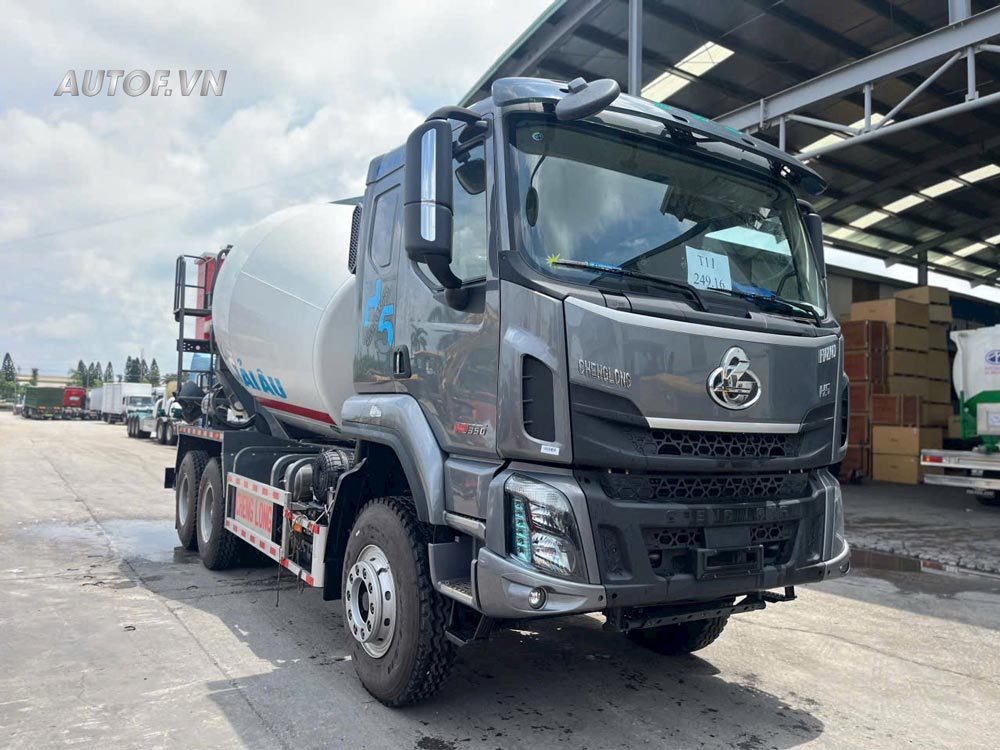 Xe trộn bê tông Chenglong 10 Khối 350Hp Nhập Khẩu